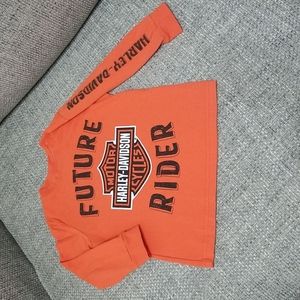 Boys Harley Davidson long sleeve tee